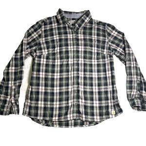 Carhartt Button Up Women's XL Plaid Fall Layering Capsule Outdoor Lumberjack